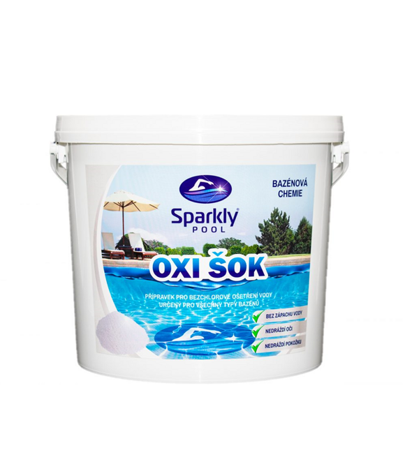 Sparkly POOL Kyslíkový oxi šok 5 kg 938057