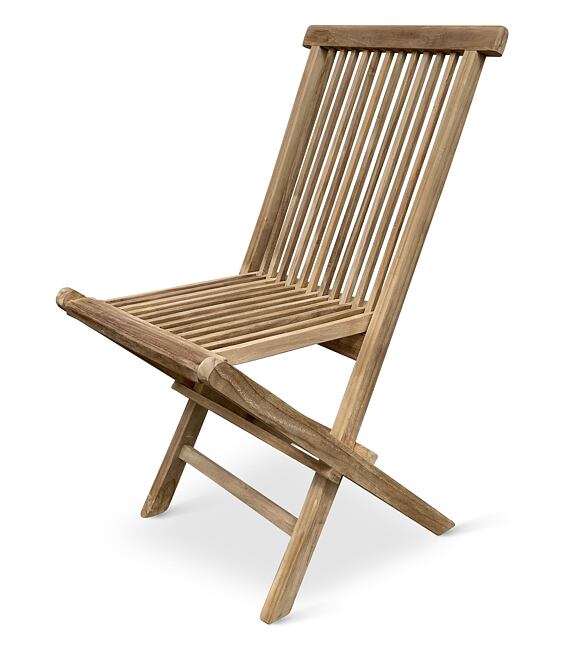 Clasic Skládací židle, teak, světle hnědá NOELA 345741