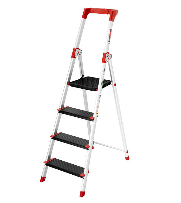 Schůdky 3+1, hliníkové VENBOS VEN.3140