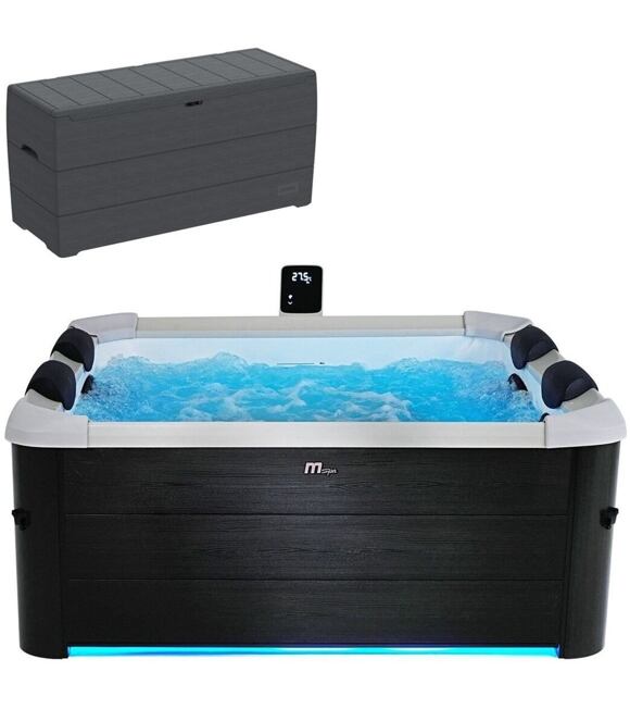 SET Oslo PLUS F-OS063WP NEW Vířivý bazén 1150 l MSPA 11406451 + Durabox 270 l
