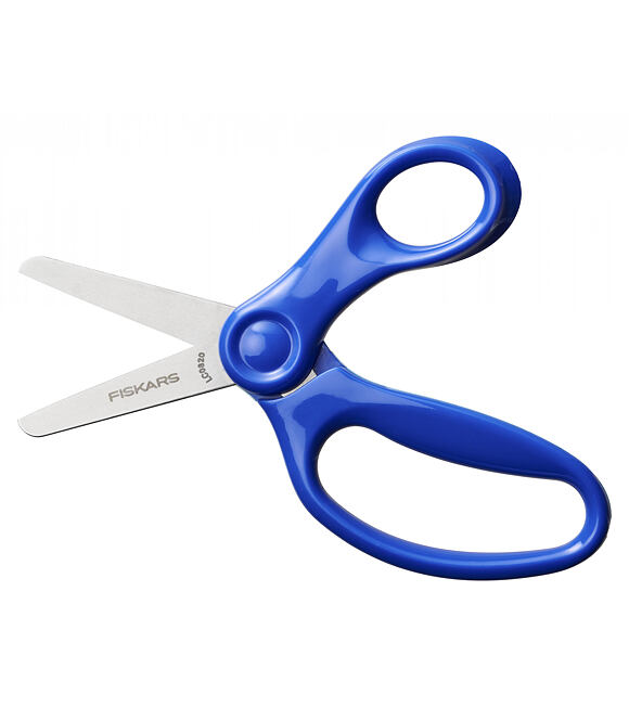 Dětské nůžky se zaoblenou špičkou 13 cm - modré FISKARS 1064069