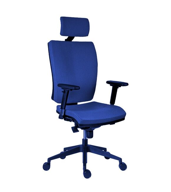 Kancelářská pracovní židle 1580 GALA Plus PDH ECONOMY - modrá Antares