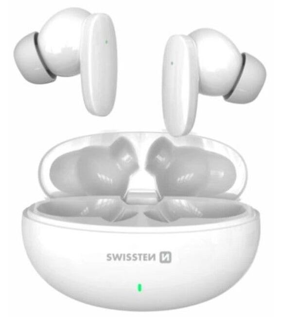 Sonic Bluetooth Sluchátka TWS, bílá SWISSTEN 54400210
