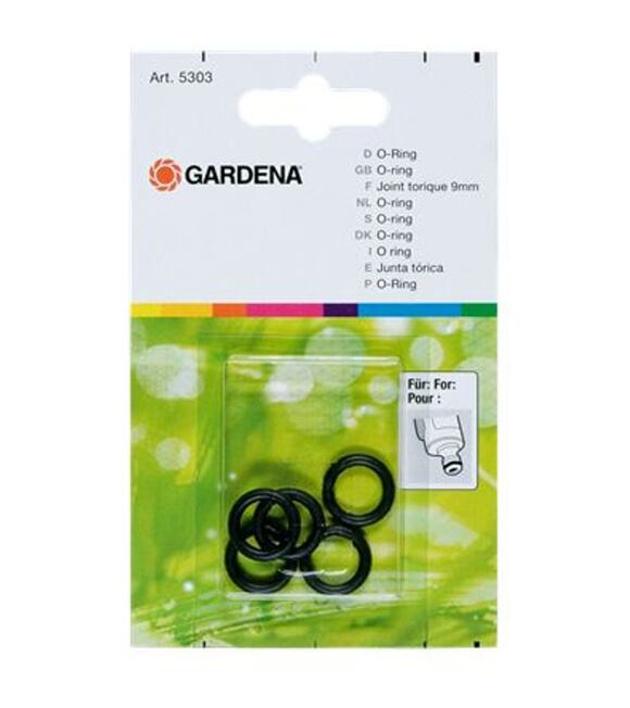 Gardena O-kroužek 9 mm (5 ks), 5303-20