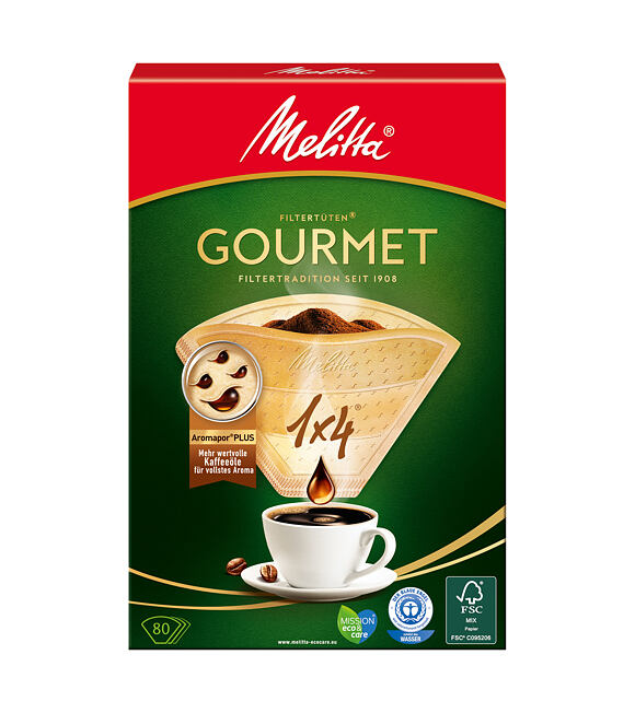 Gourmet Kávové filtry 1x4 80 ks MELITTA 6659479
