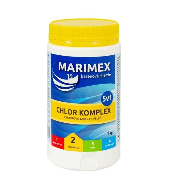 Aquamar Chlor Komplex 5v1 1 kg MARIMEX 11301208