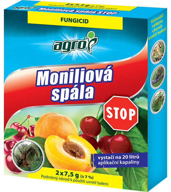 AGRO Moniliová spála STOP 2 x 7,5 g