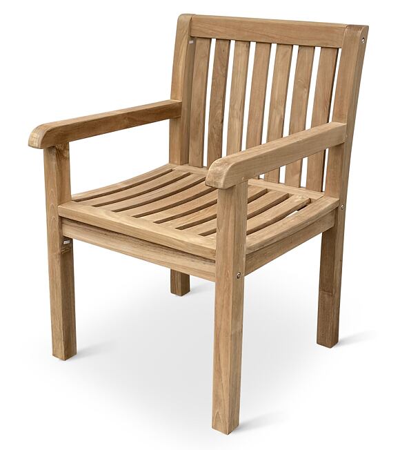 Kingsbury Zahradní křeslo, teak, světle hnědé NOELA 345942