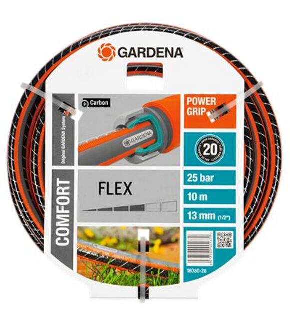 Gardena hadice Comfort FLEX 9 x 9  (1/2") 10 m bez armatur, 18030-20