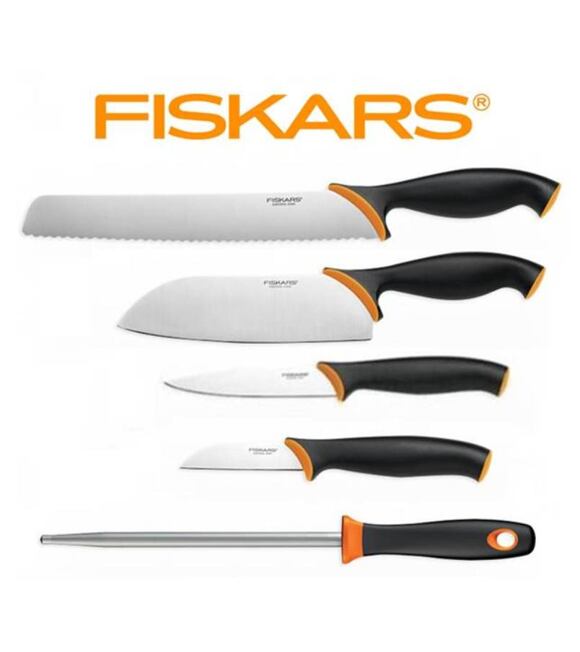 Set nožů s ocílkou Fiskars Functional Form
