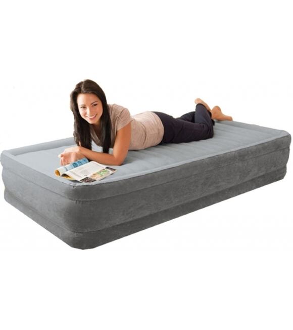 Nafukovací postel Intex Comfort-Plush Twin 191x99x33 cm (11630150)