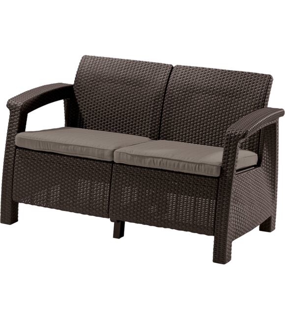 Corfu Love seat Souprava zahradního nábytku, hnědá KETER 206211/1