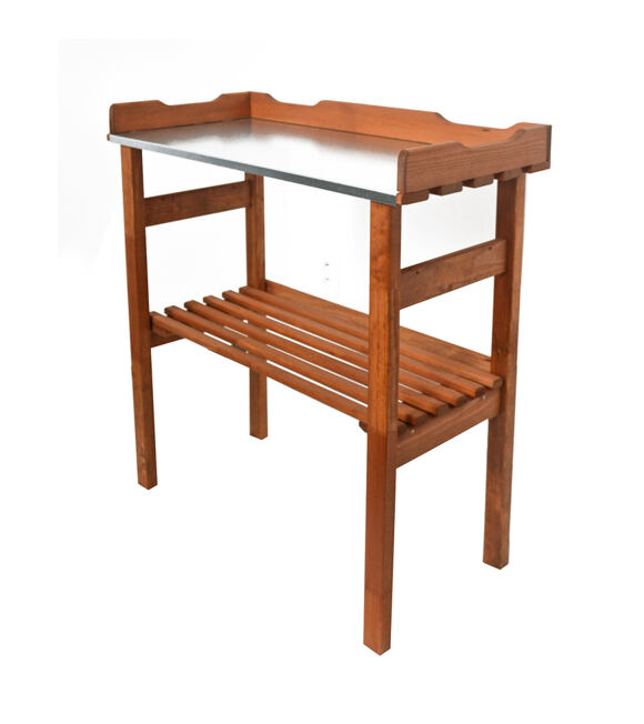 Zahradní stolek pro výsadbu 78 x 38 cm - dřevěný 48/4