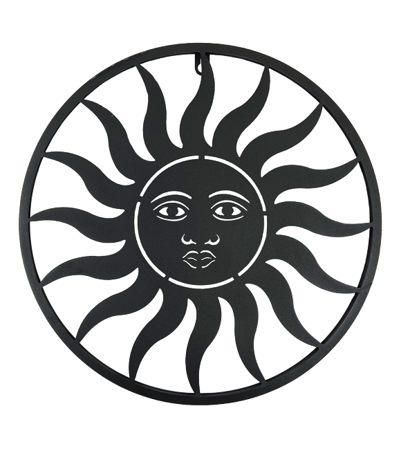 Slunce kov černé menší 38 cm Prodex 5097