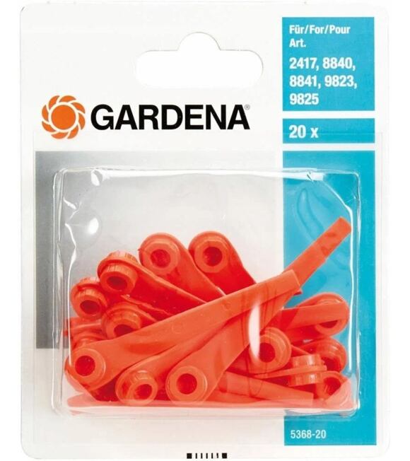 Gardena náhradní nožíky pro accu-trimmer 8840, 8841, 2417 (20 ks), 5368-20