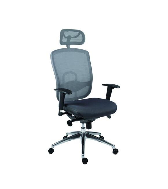 Kancelářská židle OKLAHOMA PDH šedá Antares