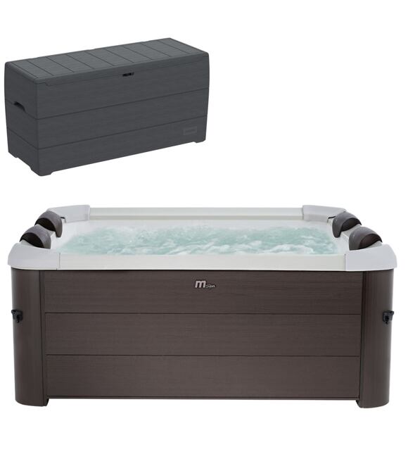 SET Tribeca F-TR062W Vířivý bazén 850 l Marimex MSPA 11400268 + Durabox 270 l