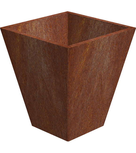 Cono Zahradní květináč 70 x 70 x 80 cm, corten CORGARDEN 1004