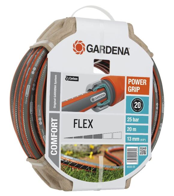 Gardena hadice Comfort FLEX 9 x 9 (1/2") 20 m bez armatur, 18033-20
