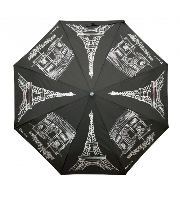 Deštník černý Paris Mini Fiber Doppler 726465P