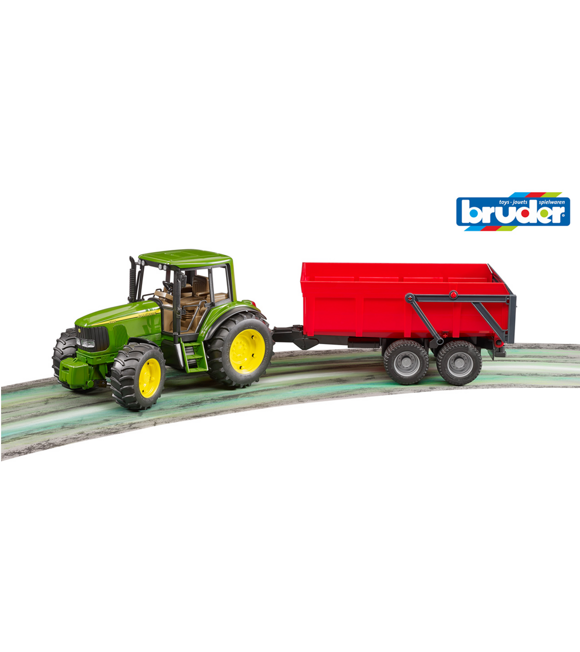 Farmer - John Deere traktor s vlekem Bruder 1072BRUD02057