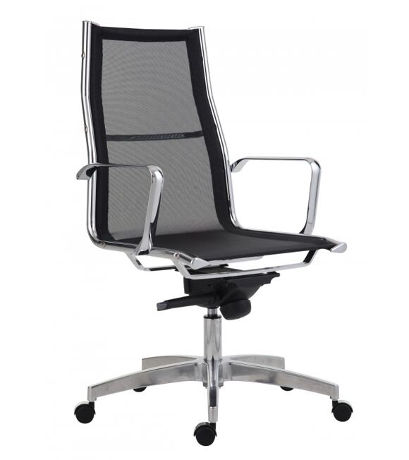 Kancelářská židle 8800 KASE MESH černá - vysoká záda Antares