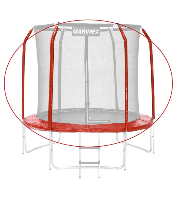 Sada krytu pružin a rukávů pro trampolínu ø 305 cm - červená MARIMEX 19000774
