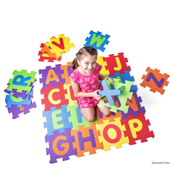 Pěnové puzzle abeceda Plastica 105591628