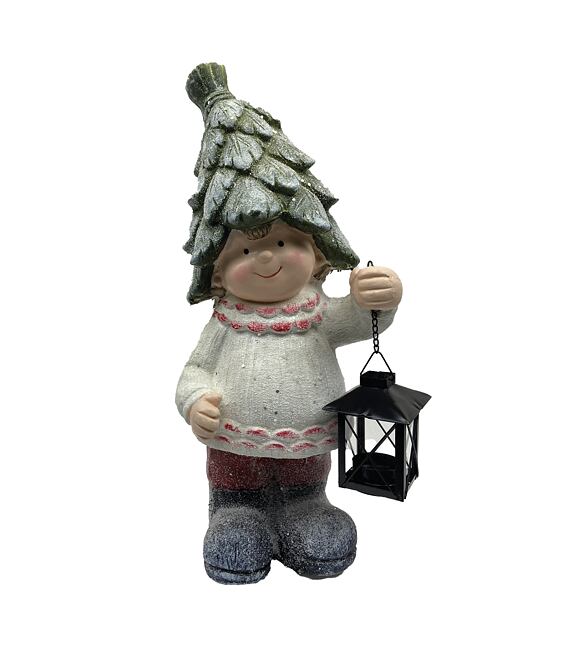 Kluk s lucernou MG lístková čepice 46 x 20 cm Prodex MN2105012A18
