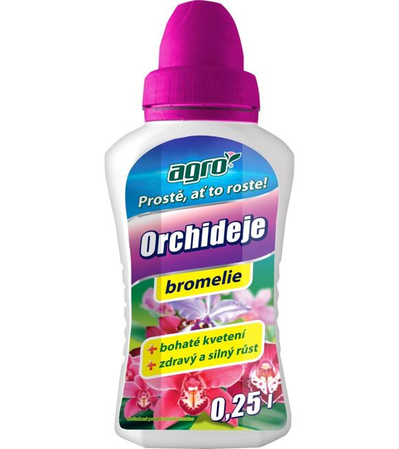 Kapalné hnojivo pro orchideje 0,25 l AGRO 001369