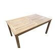 Garden I. Zahradní stůl, 150 x 90 cm, teak, světle hnědý NOELA 345917