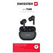 ProTune Bluetooth Sluchátka TWS, černá SWISSTEN 54400100