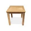 Gufi Zahradní stolek 50 x 50 cm, teak, světle hnědý NOELA 345772