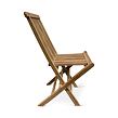 Clasic Skládací židle, teak, světle hnědá NOELA 345741