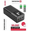 Power Line Powerbanka 50 000 mAh, 100 W, Power Delivery, černá SWISSTEN 22013942