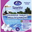 Sparkly POOL Chlorové tablety do bazénu 6v1 multifunkční 1 kg  938011
