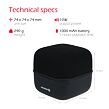 Music Cube Bluetooth Reproduktor, černý SWISSTEN 52107000