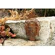 Zahradní dekorace Buddha 50 x 30 cm, corten CORGARDEN 1061