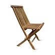 Clasic Skládací židle, teak, světle hnědá NOELA 345741