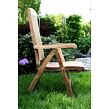 America I. Polohovací židle, teak, světle hnědá NOELA 345946