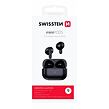 Minipods Bluetooth Sluchátka TWS, černá SWISSTEN 54200100