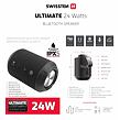 Ultimate Bluetooth Reproduktor, 24 W, černý SWISSTEN 52109000