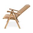 America I. Polohovací židle, teak, světle hnědá NOELA 345946