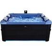 SET Oslo Sapphire F-SA063W Vířivý bazén 850 l MSPA 11400283 + Durabox 270 l +  Bazénový vysavač ProS