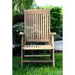 America I. Polohovací židle, teak, světle hnědá NOELA 345946